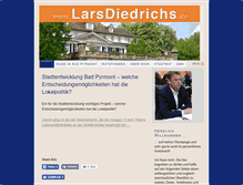 Tablet Screenshot of larsdiedrichs.de